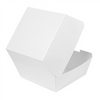 Thermobox für Burger, Weiß, Größe „L+“, 14,4 x 13,6 x 9,2 cm, 50 Stück