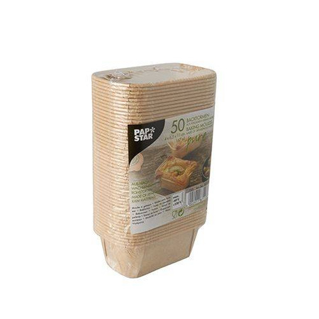 Papierbackförmchen 167 ml, 11 x 6,5 x 4 cm, 50 Stück