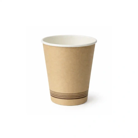 Kraftpapierbecher, 100 ml, Durchmesser 60 mm, 50 Stück