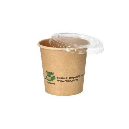 Kraftpapierbecher, 90 ml, 6 x 5,8 cm, 50 Stück