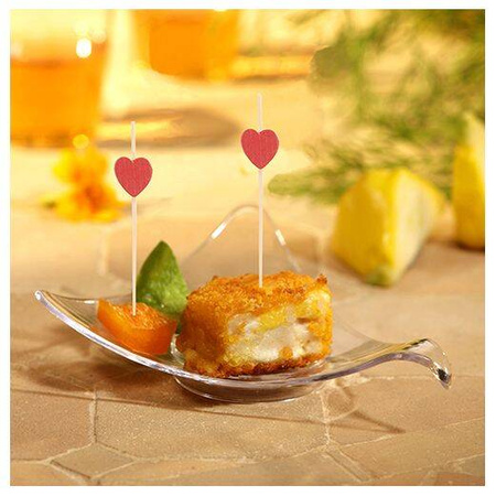 Snack-Stäbchen „Heart“ 7 cm, 40 Stück