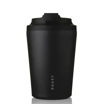 RAGS'y Simply Cup Black Thermobecher, 340 ml, 1 Stück