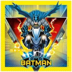 Zweilagige Servietten „Batman“, 33 x 33 cm, 20 Stück