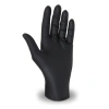 Unpuderte Nitrilhandschuhe, schwarz, in einer Schachtel, „XL“, 100 Stück