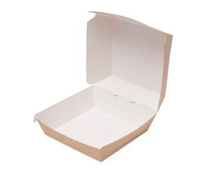 Burger-Box 14,5 x 14,5 x 10 cm, 75 Stück