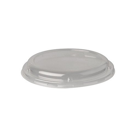 Runder Deckel für 350-ml-PLA-Behälter, 50 Stück