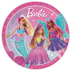 Papierteller „Barbie“, 23 cm, 8 Stück