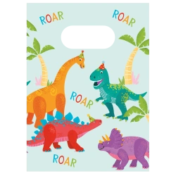 Papiertüten „Dinosaurier“ 16 x 22 cm, 4 Stück