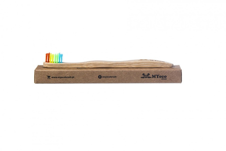 Bambus-Zahnbürste für Kinder, weich, FLAT, 1 Stk.