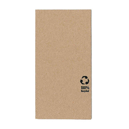 3-lagige Servietten, Recycling, 1/8, 33 x 33 cm, 100 Stück