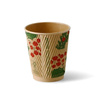 Wellpappe-Pappbecher, Dispersionsbeschichtung, „Christmas“, 250 ml, Durchmesser 80 mm, 25 Stück