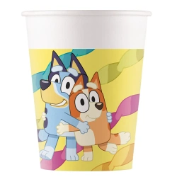 Papierbecher „Bluey“ 200 ml, 8 Stück
