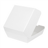 Thermobox für Burger, Weiß, Größe „XL“, 17,6 x 16,8 x 7,8 cm, 50 Stück