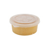 Happy Bowl Mehrwegschalen, braun, 650 ml, 15 x 6 cm, 60 Stück