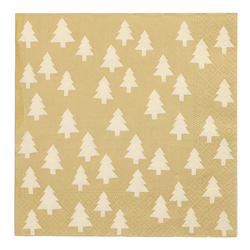 3-lagige Servietten „Mini Sapins“ 1/4, 40 x 40 cm, 20 Stück