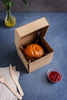 Premium-Burgerbox, aufklappbar, 12 x 12 x 10 cm, 100 Stück
