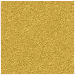 3-lagige, geprägte Servietten, goldfarben, 33 x 33 cm, 20 Stück