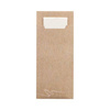 Besteckbeutel mit weißer Serviette, 20 x 8,5 cm, 520 Stück