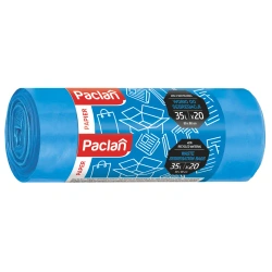 Blaue Paclan-Papier-Sammelsäcke, 35 l, 50 x 60 cm, 20 Stück