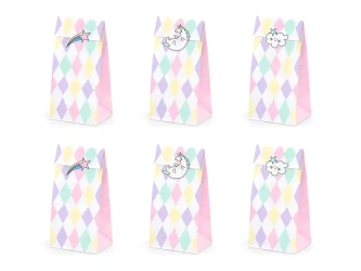 Papiertüten „CoComelon“, 16 x 22 cm, 4 Stück