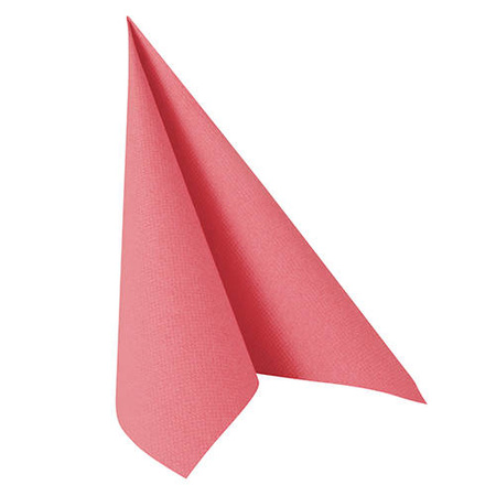 Servietten „Royal Collection“, rosa, 1/4, 3-lagig, 40 x 40 cm, 50 Stück