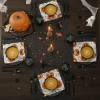3-lagige Servietten „Mystic Pumpkin / Halloween“, 1/4, 33 x 33 cm, 20 Stück