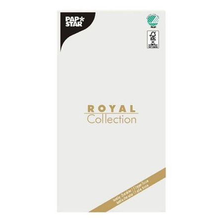 Tischdecke „Royal Collection“, weiß, faltbar, 120 x 180 cm, 1 Stück