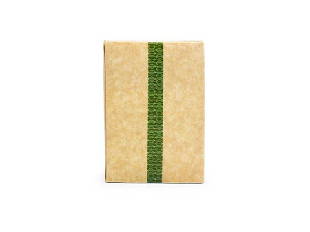 Tortilla-Schachtel mit Sichtfenster, PLA, 13,5 x 9,5 x 5 cm, 50 Stück
