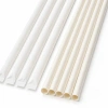 Weiße Papierstrohhalme, 8/197 mm, einzeln verpackt, 800 Stück