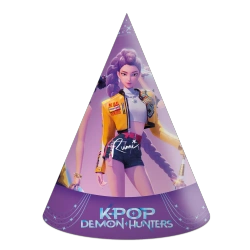 Papierhütchen „K-Pop“, 6 Stück