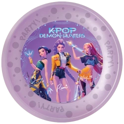 Mehrwegteller „K-POP“, 21 cm, 4 Stück
