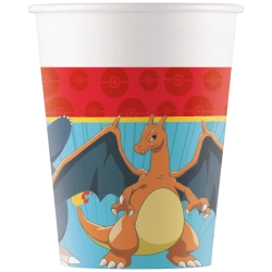 Papierbecher „Pokémon“ 200 ml, 8 Stück