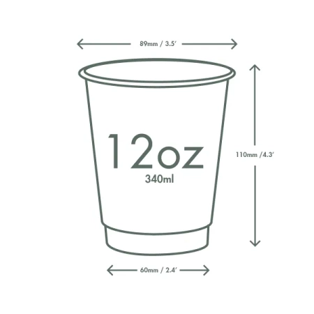 Weihnachts-Pappbecher, 350 ml, Durchmesser 90 mm, 25 Stück