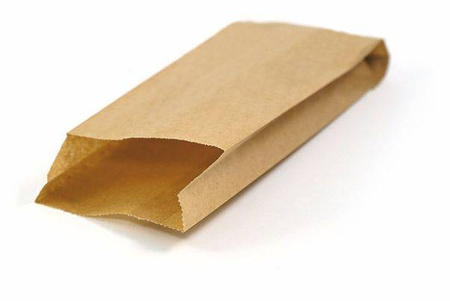 Beutel für französische Hot Dogs, Kraftpapier, 7,5 x 2,5 x 19 cm, 1000 Stück