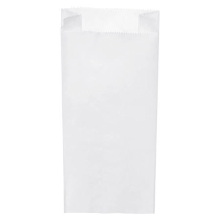 Weiße Papiertüte, 5,0 kg, 20+7 x 45 cm, 1000 Stück