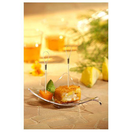 Snack-Stäbchen „Loop“ 10 cm, 100 Stück