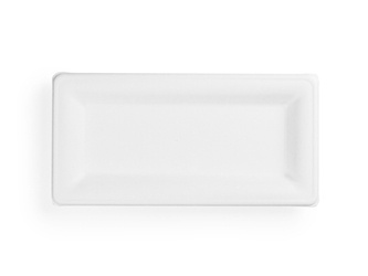 Teller aus Zuckerrohr, 26 x 13 cm, 50 Stück