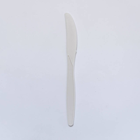 C-PLA-Messer, cremefarben, 19 cm, 100 Stück