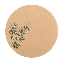 FeelGreen-Pappuntersetzer für Tassen/Gläser, Durchmesser 9 cm, 500 Stück
