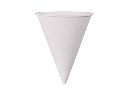 Konischer Pappbecher „Tüte“ 118 ml, Durchmesser 70 mm, 200 Stück