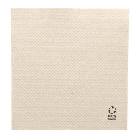 Zweilagige Servietten „Recycled“, 33 x 33 cm, 50 Stück