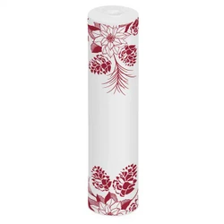 PREMIUM-Papiertischläufer „a'la Leinen“ auf Rolle, „Poinsettia“, 40 cm x 12 m, 1 Stück