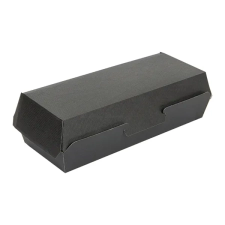 Thermobrotdose, schwarz, Panini, 26,5 x 12,2 x 7 cm, 50 Stück