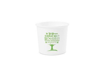 Papierbecher für Suppen und Desserts, GT, 300 ml, Durchmesser 90 mm, 50 Stück