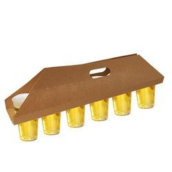Papierhalter für 6 Becher, 30 Stück