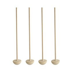 Holz-Cocktailrührer „Moon“, 17 cm, 50 Stück