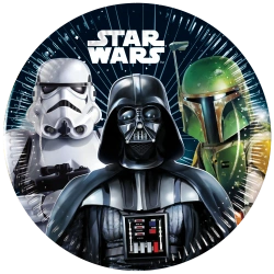 „Star Wars“-Pappteller, 20 cm, 8 Stück