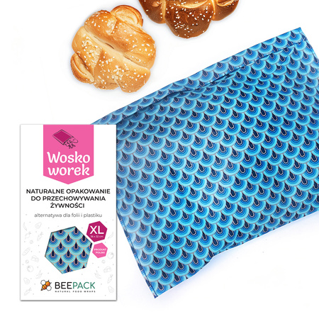 Wachsmalstifte „Wellen“ XL 36 x 32 cm, 1 Stück