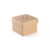 Aufklappbare Burger-Box, 13 x 13 x 10 cm, 100 Stück