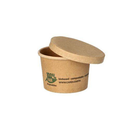 Kraftpapierbecher, 45 ml, 6 x 4,1 cm, 50 Stück
